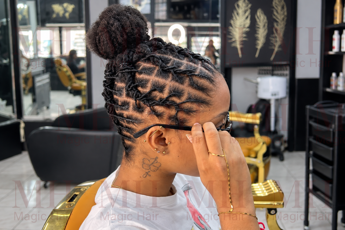 Départ de locks en twist