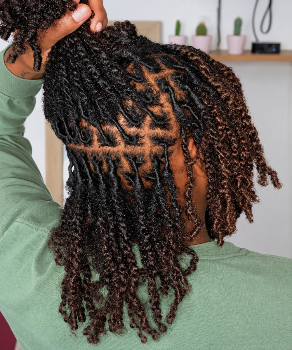 Départ de locks en vanille